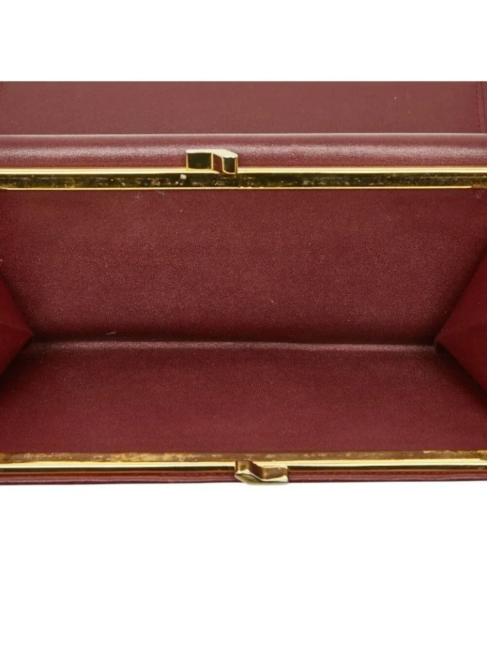 Cartier Must Line Wine Red Leather